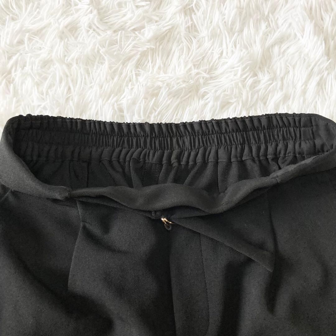 ★ホワイトジョーラ★ハイストレッチジョーゼット ノーカラー セットアップ