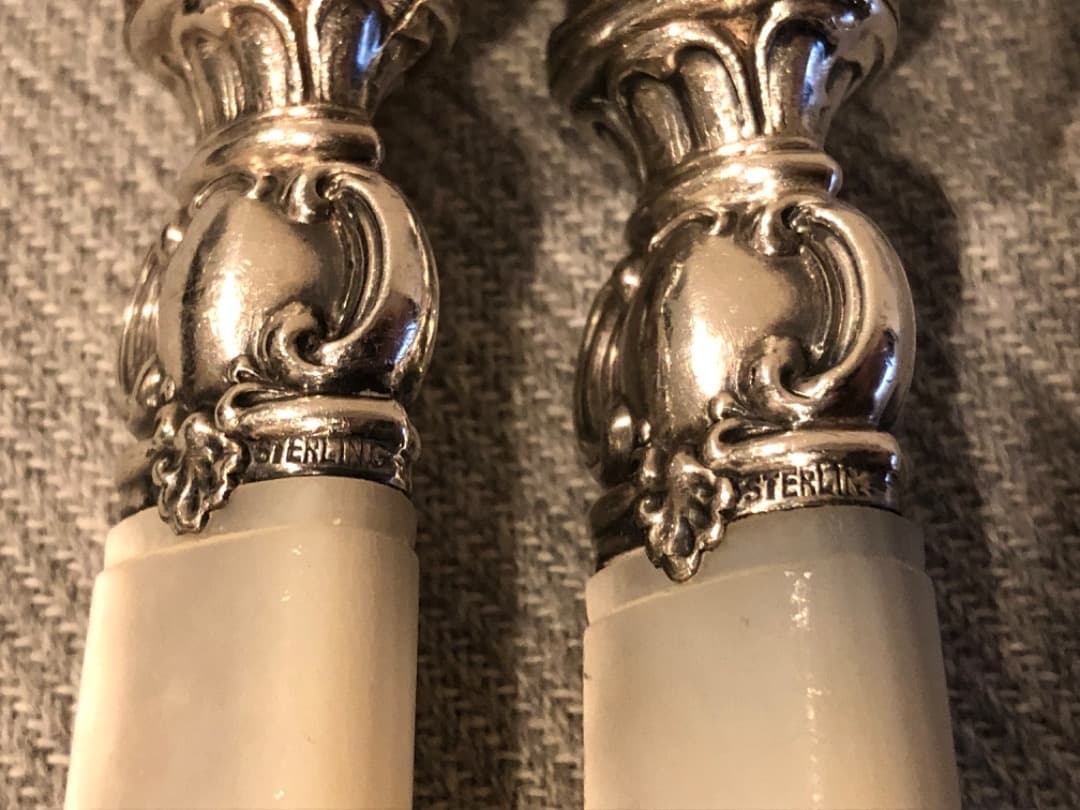 M5 Sterling Silver ヴィンテージ マザーオブパール ナイフ