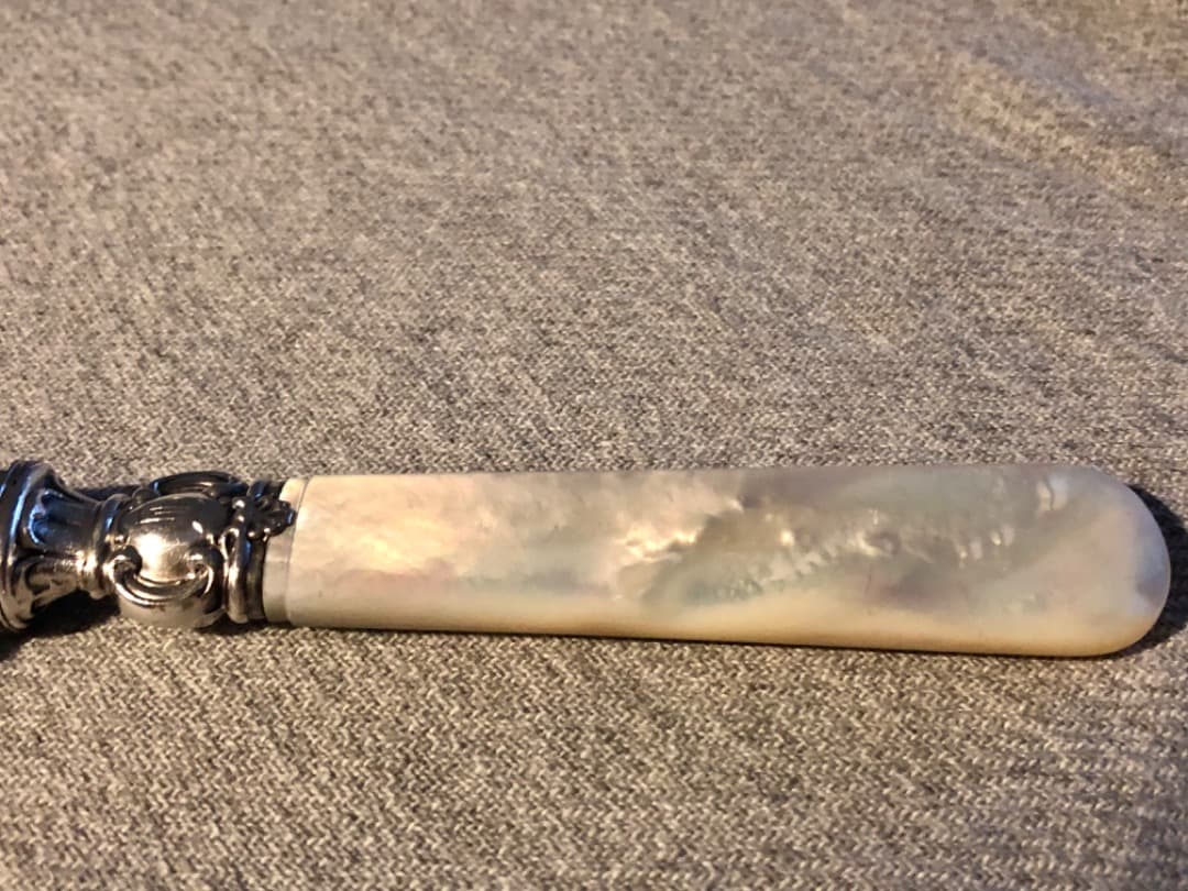 M5 Sterling Silver ヴィンテージ マザーオブパール ナイフ