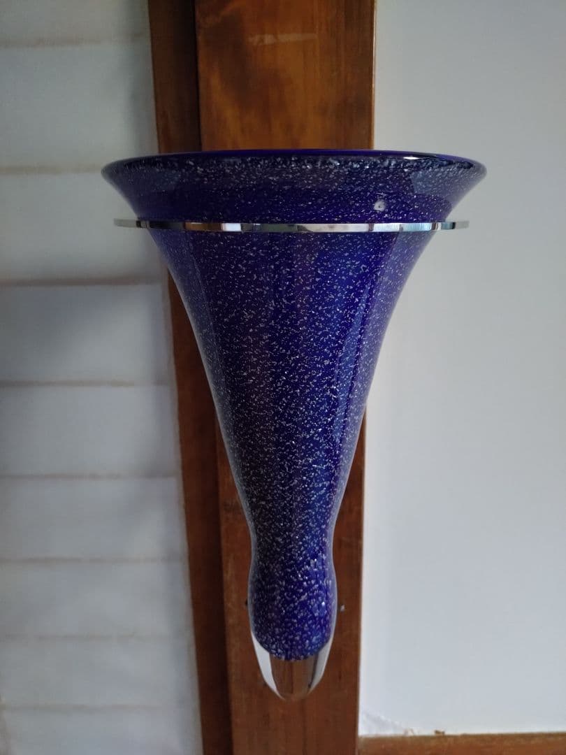 4 ガラス　壁掛け　花器 　花瓶　 池坊 　華道 生け花