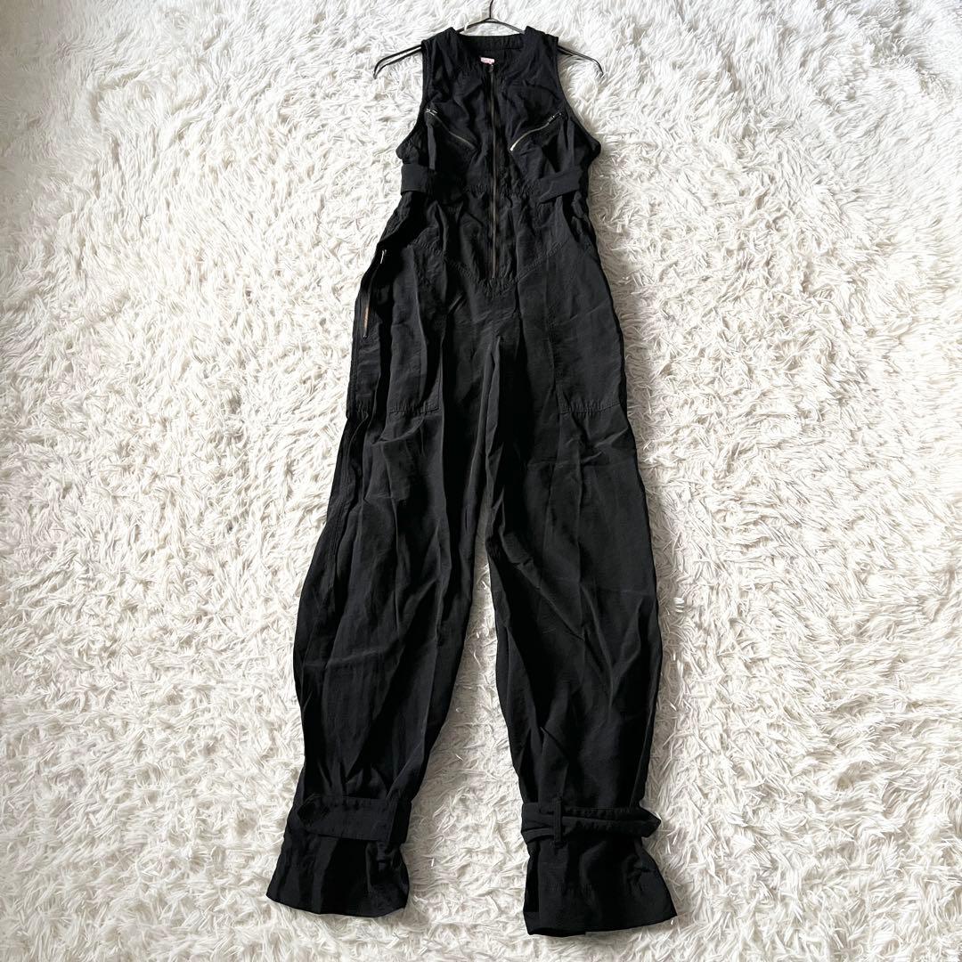 FETICO フェティコ SLEEVELESS NYLON JUMPSUITS