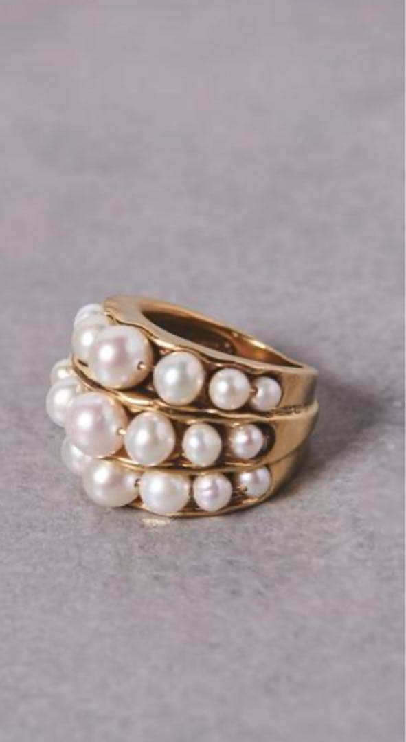 GOOSSENS Paris（グーセンス パリ）＞パールモチーフ リング