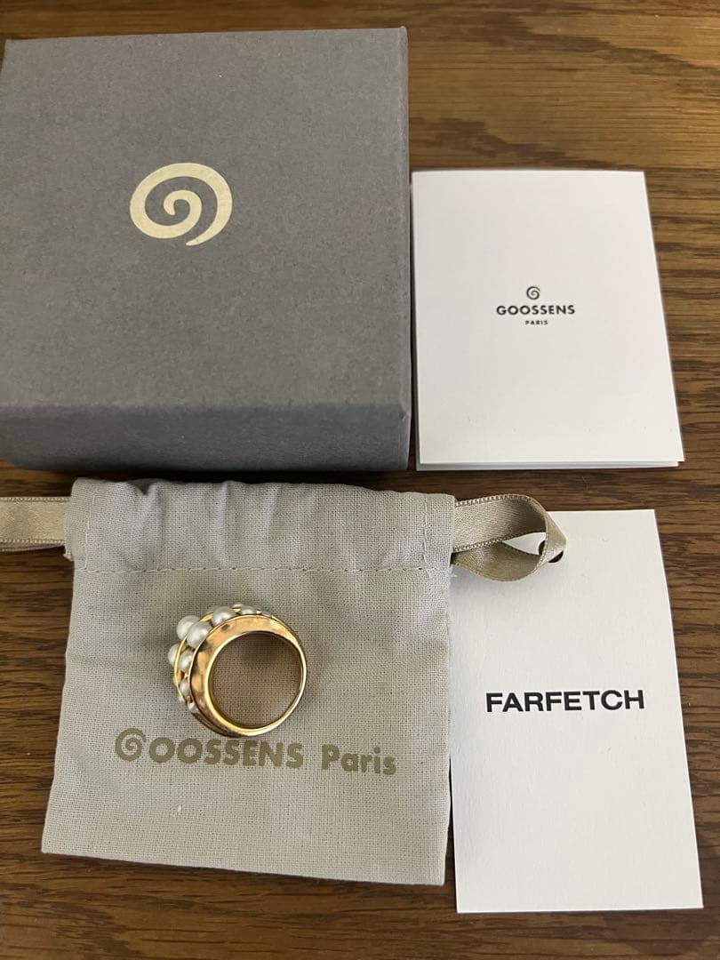 GOOSSENS Paris（グーセンス パリ）＞パールモチーフ リング