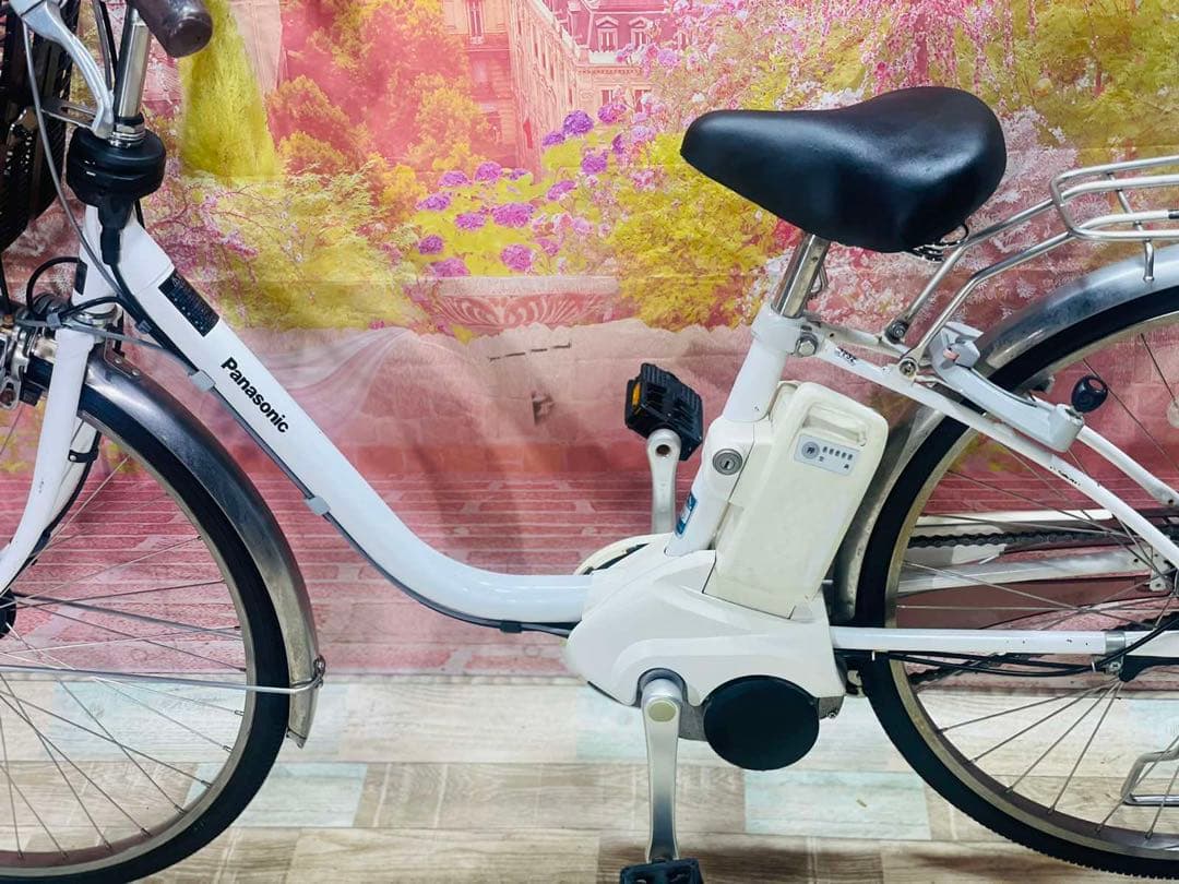 K3232 [大容量12Ah]電動自転車 パナソニック ママチャリ 26インチ