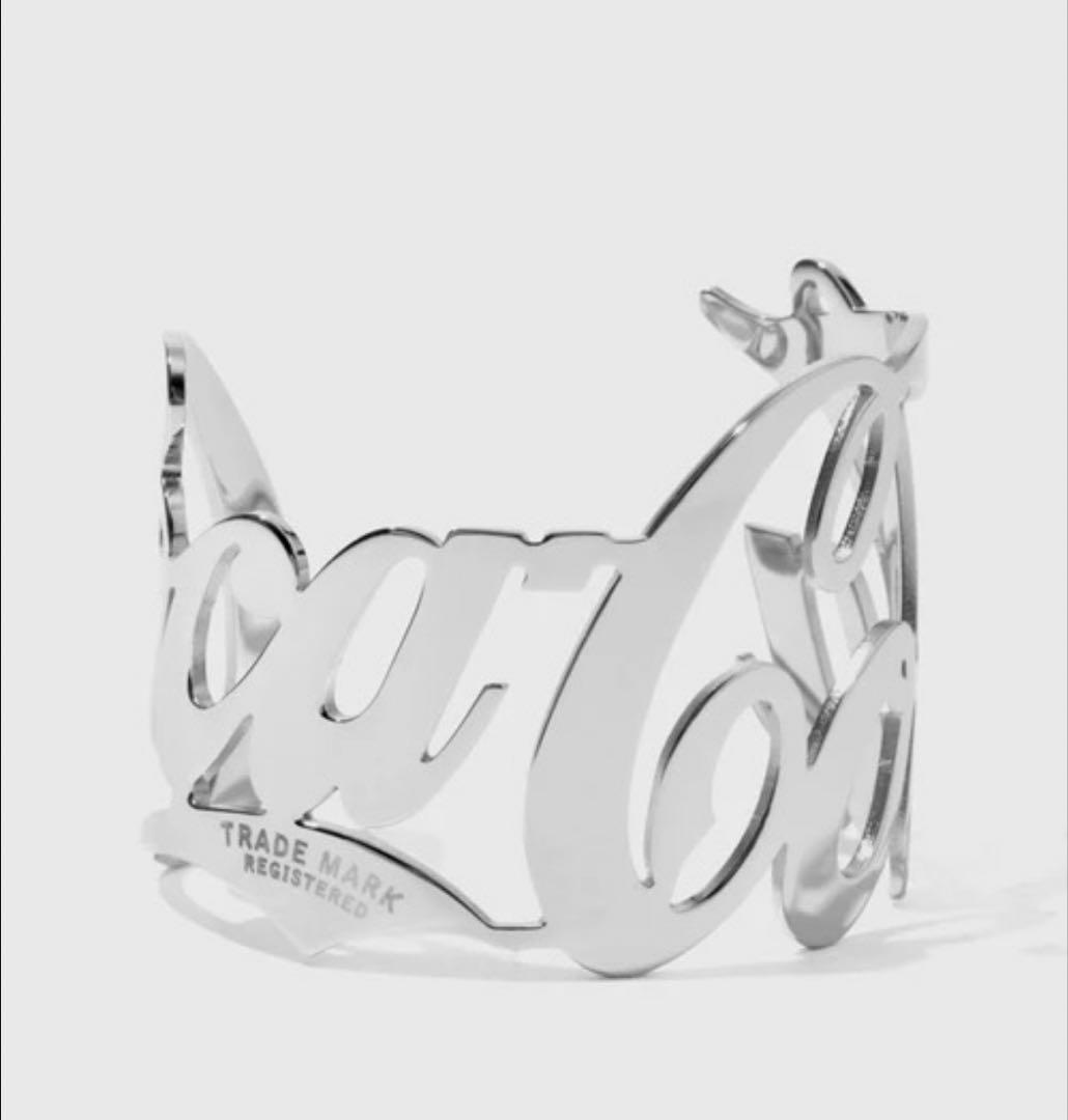 アダムエロペ　Adam et Rope Coca-Cola ロゴ　バングル