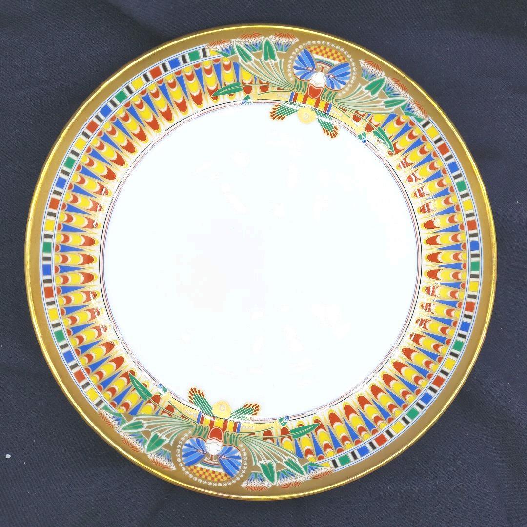 【廃盤品】レア  ジノリ 皿 金彩 ケディーヴ  Khedive Ismail