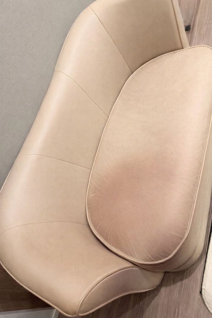 フランフラン　アンクレットソファ　ベージュ2人掛けソファ　Francfranc