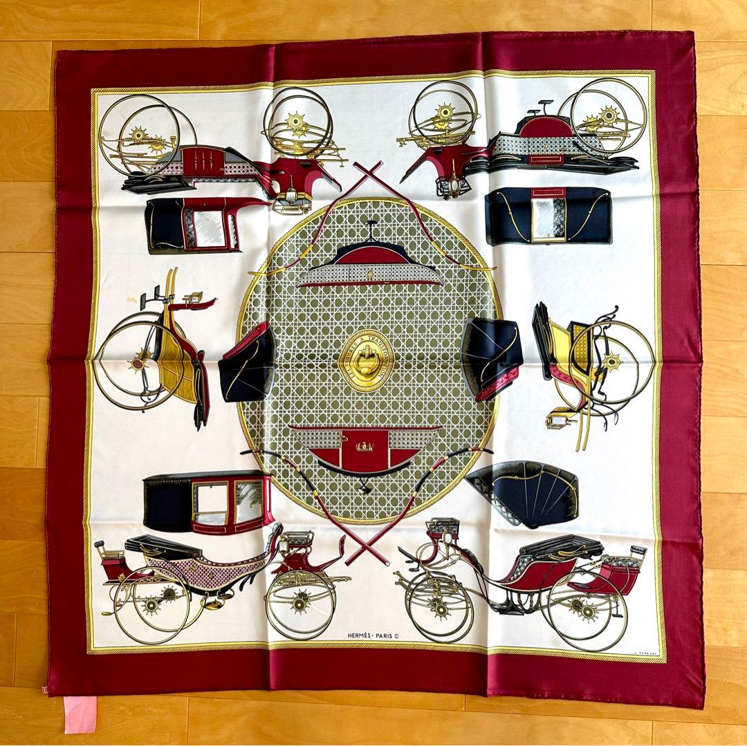 HIMEKO、HERMES スカーフ　カレ90