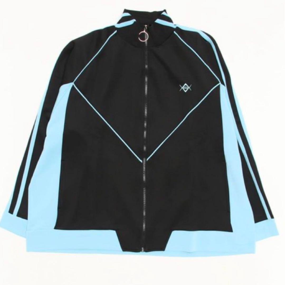 レフレム REFLEM 切り替え ジャージ 水色 黒 CIVARIZE