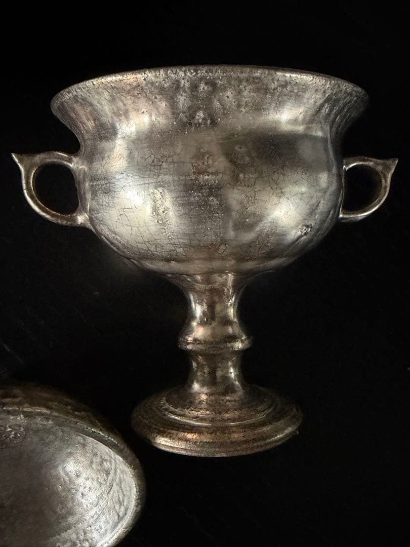 限定品希少　谷井直人　銀彩　コンポート　未使用