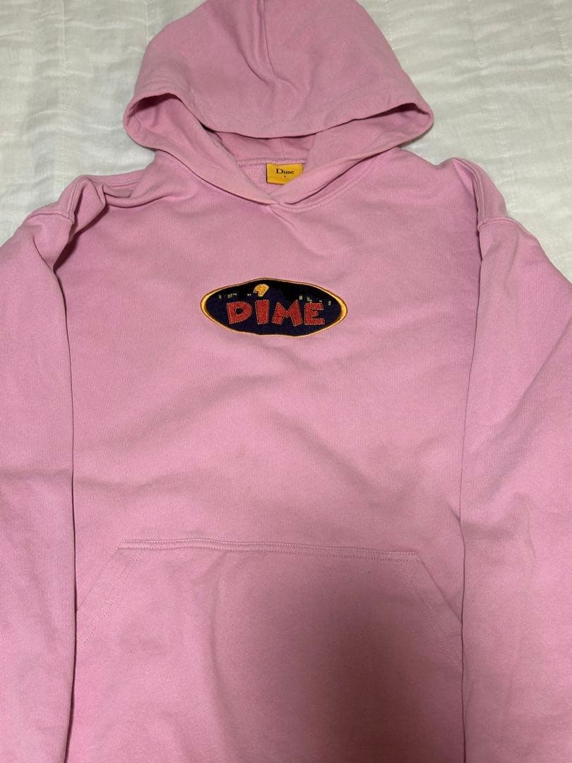 Dime ピンク パーカー L