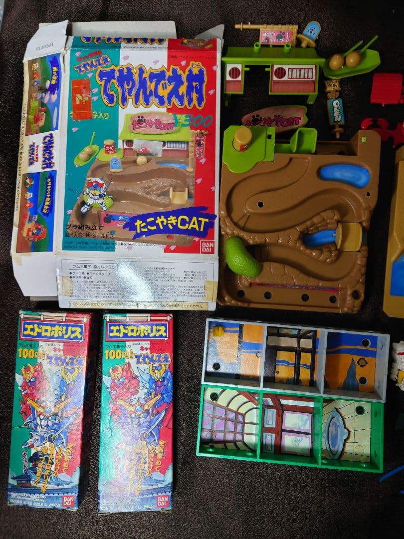 キャッ党忍伝てやんでえ てやんでえ村 エドロポリス 他 人形 当時物