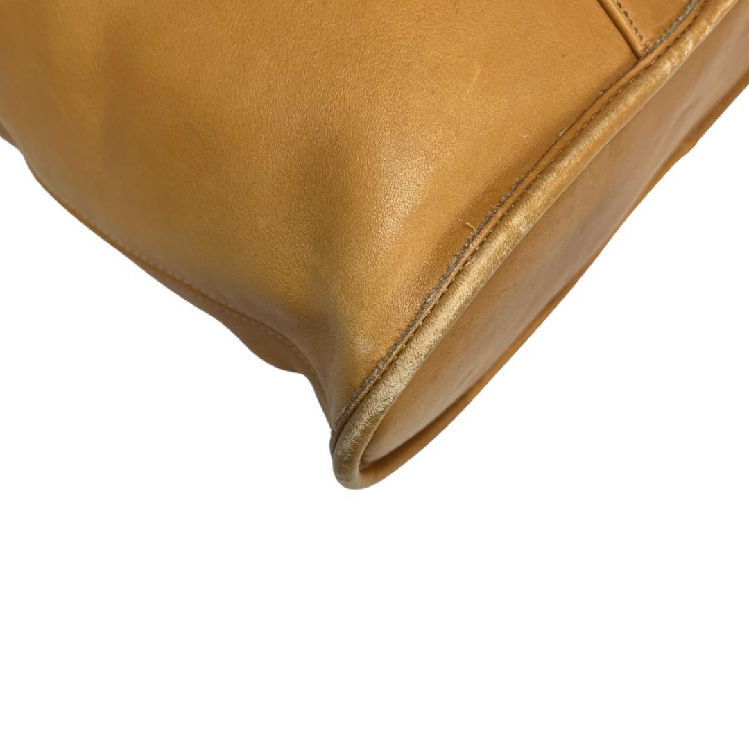 良品　coach オールドコーチ　トートバッグ　レザー　A4 肩掛け　ビジネス