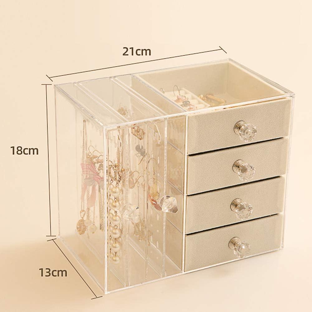 ジュエリー収納ボックス 大容量 透明