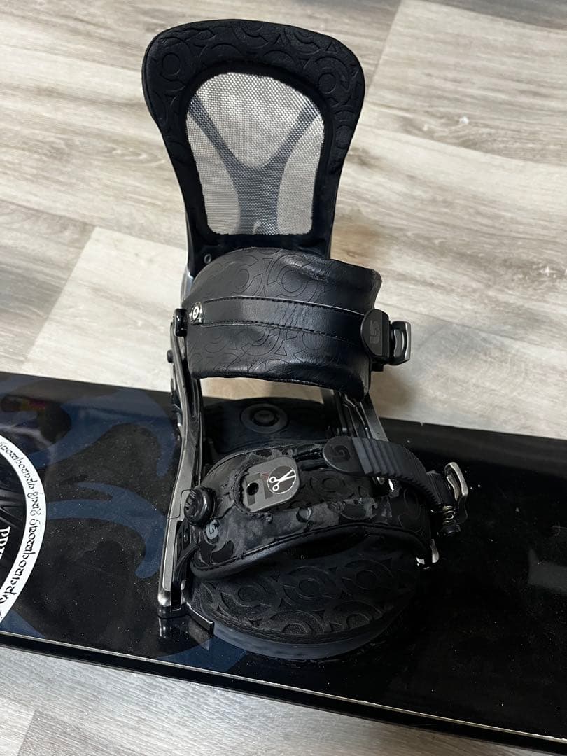 たか　スノーボード gray pride 2003 ビンディング付　中古