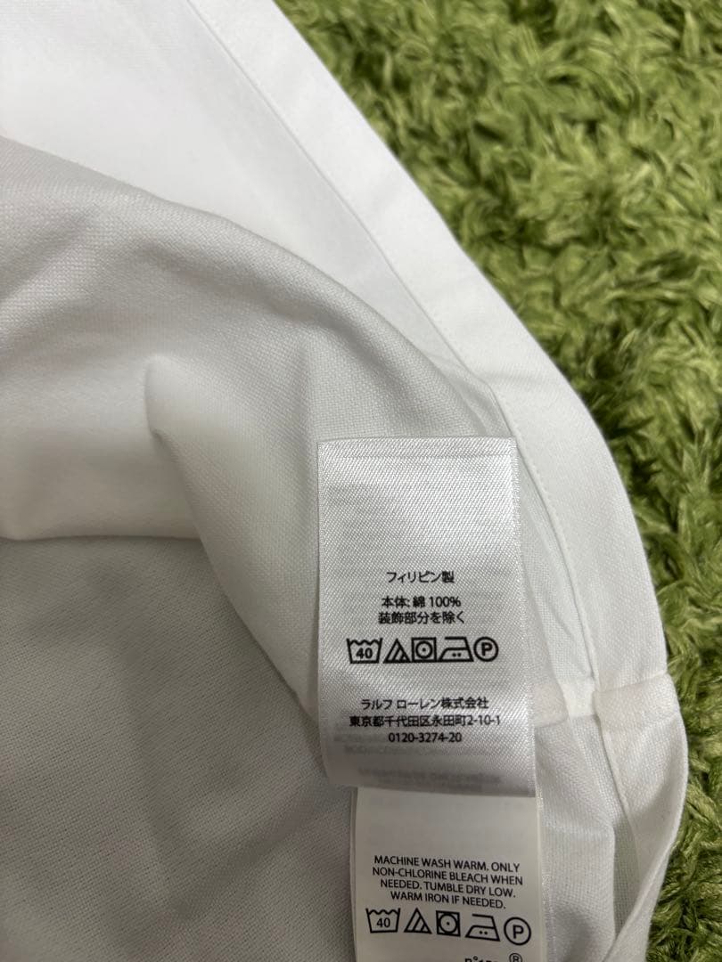 POLO RALPH LAUREN ロンハーマン別注 開襟半袖シャツ S 白