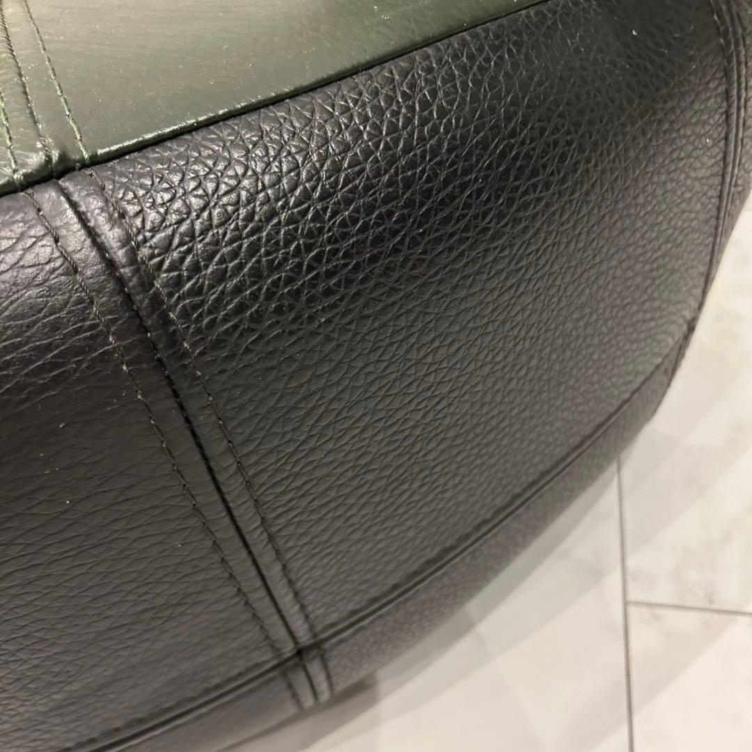 総本革　アニマルスツール　クジラ　ホエール　オットマン　椅子　キッズ　バイカラー