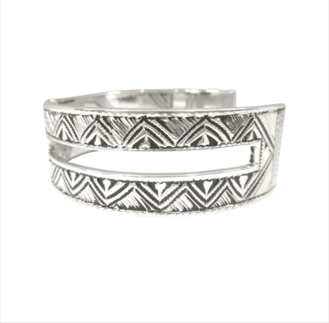 エルメス HERMES トゥアレグ バングル SV925 サイズT5