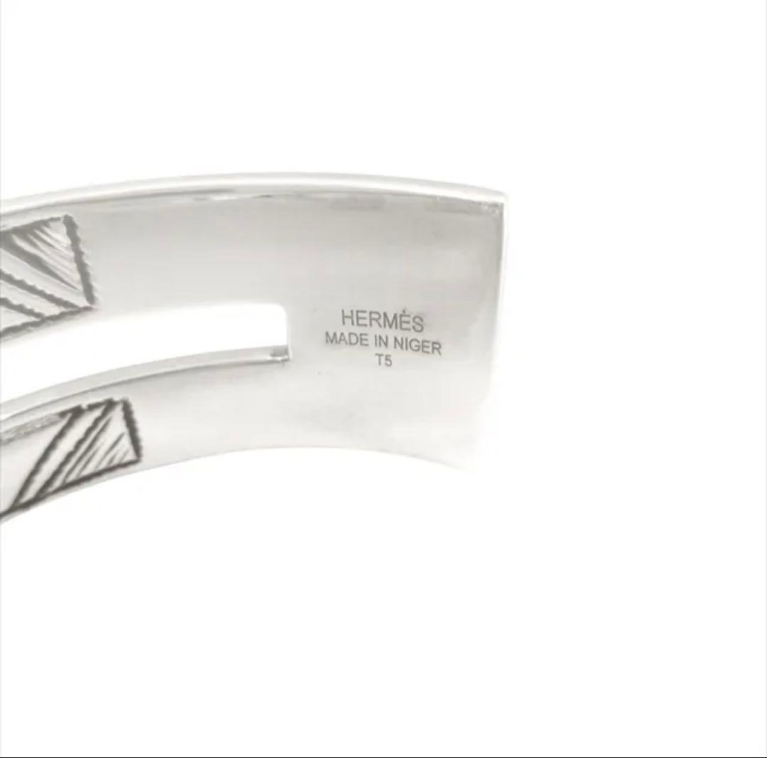 エルメス HERMES トゥアレグ バングル SV925 サイズT5