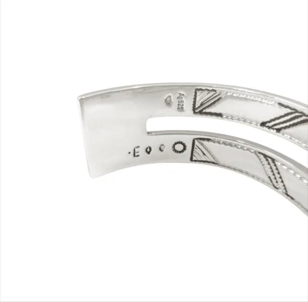 エルメス HERMES トゥアレグ バングル SV925 サイズT5