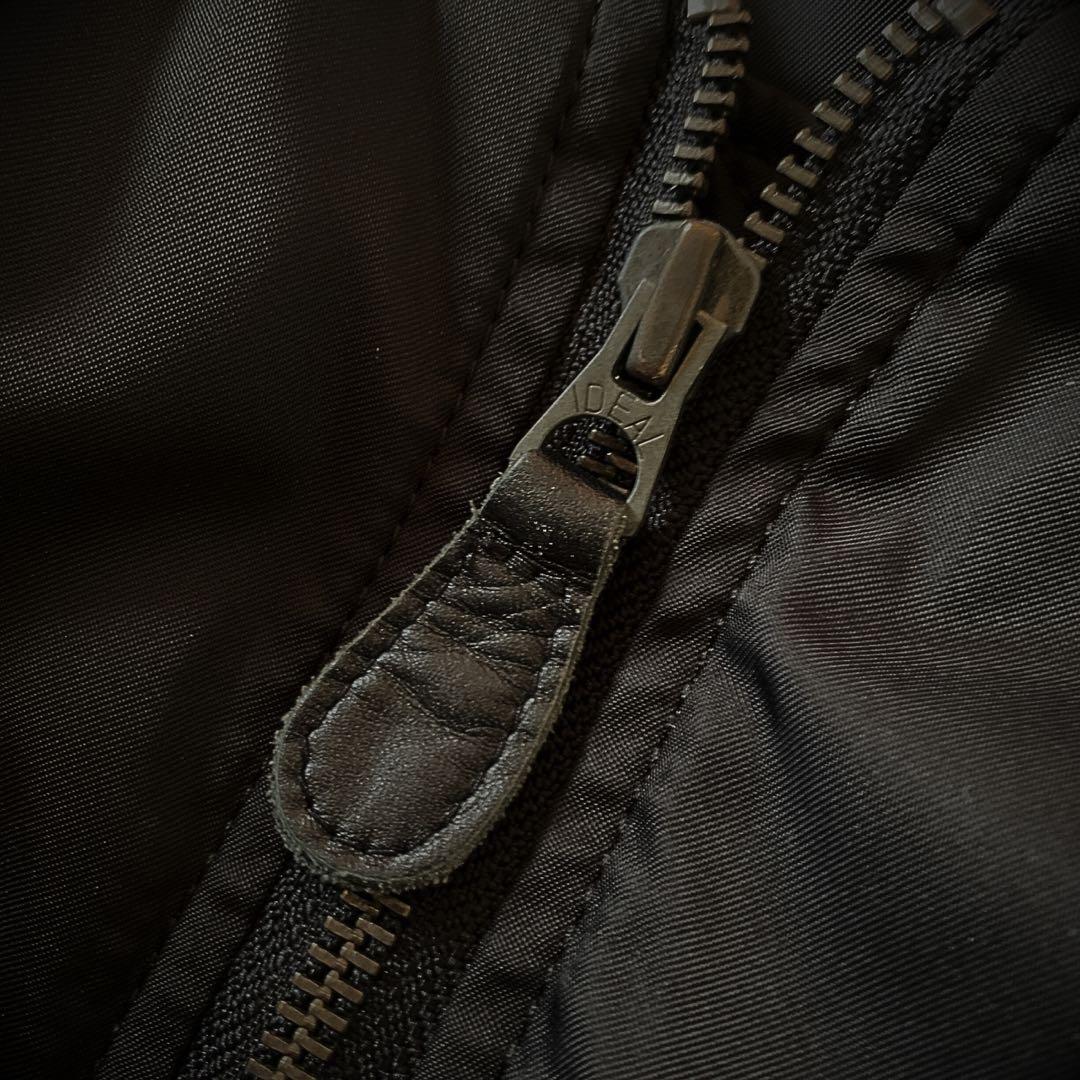 『cool◎』HOUSTON(ヒューストン)MA-1フライトジャケット ブラック