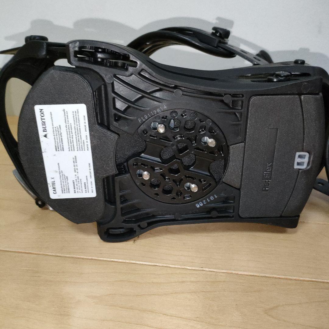中古　バートンCARTEL X スノーボード ビンディング Mサイズ　グラトリ