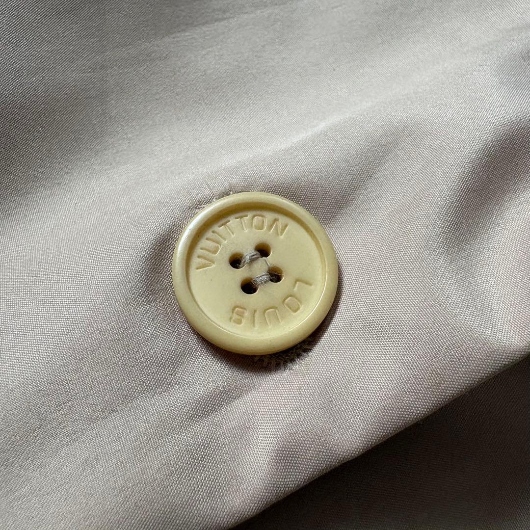 【圧倒的存在感❗️】ルイ・ヴィトン　ダミエ　コート　裏地総柄　L