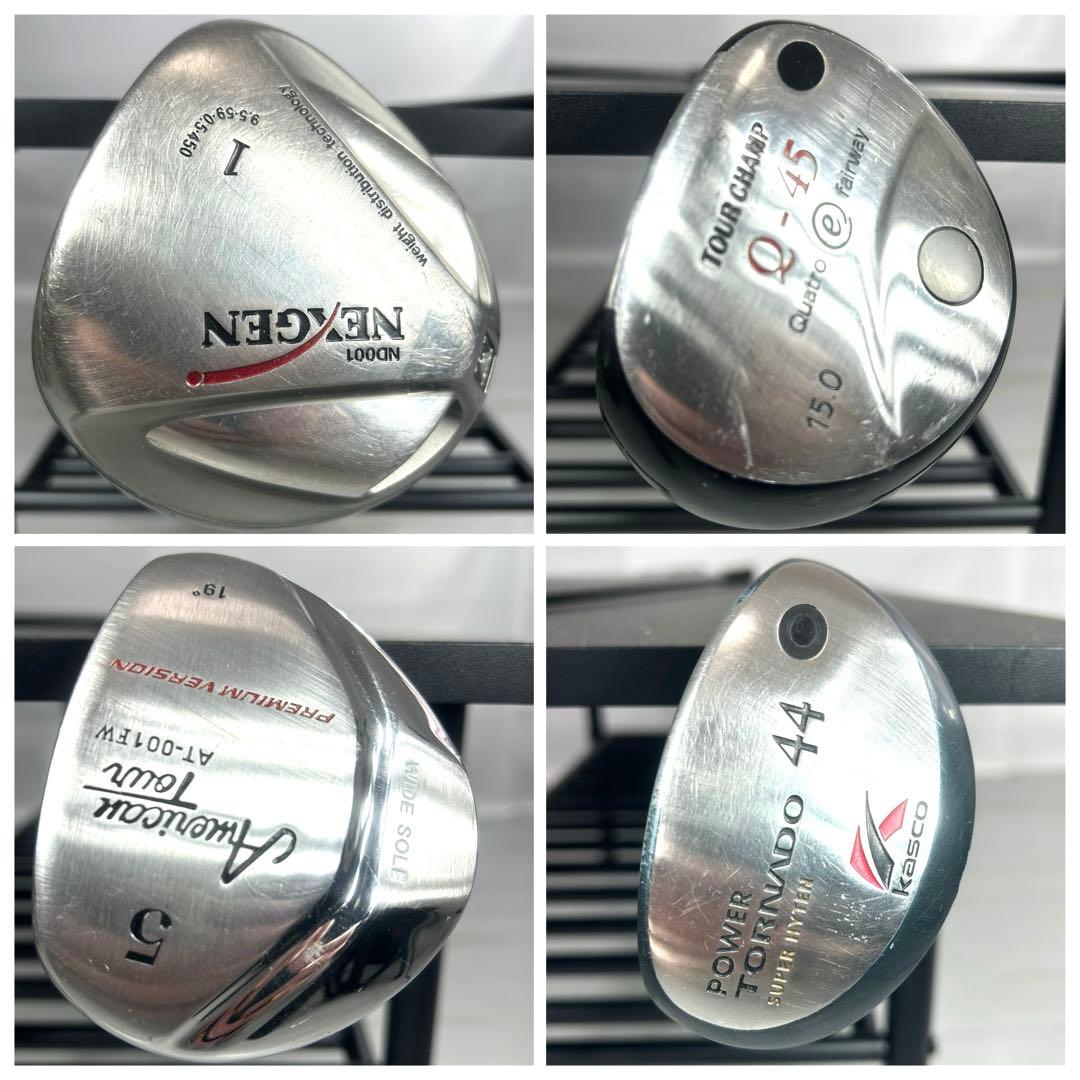 本格派 メンズゴルフクラブ 14本 フルセット ゴルフセット 豪華 お試しセット