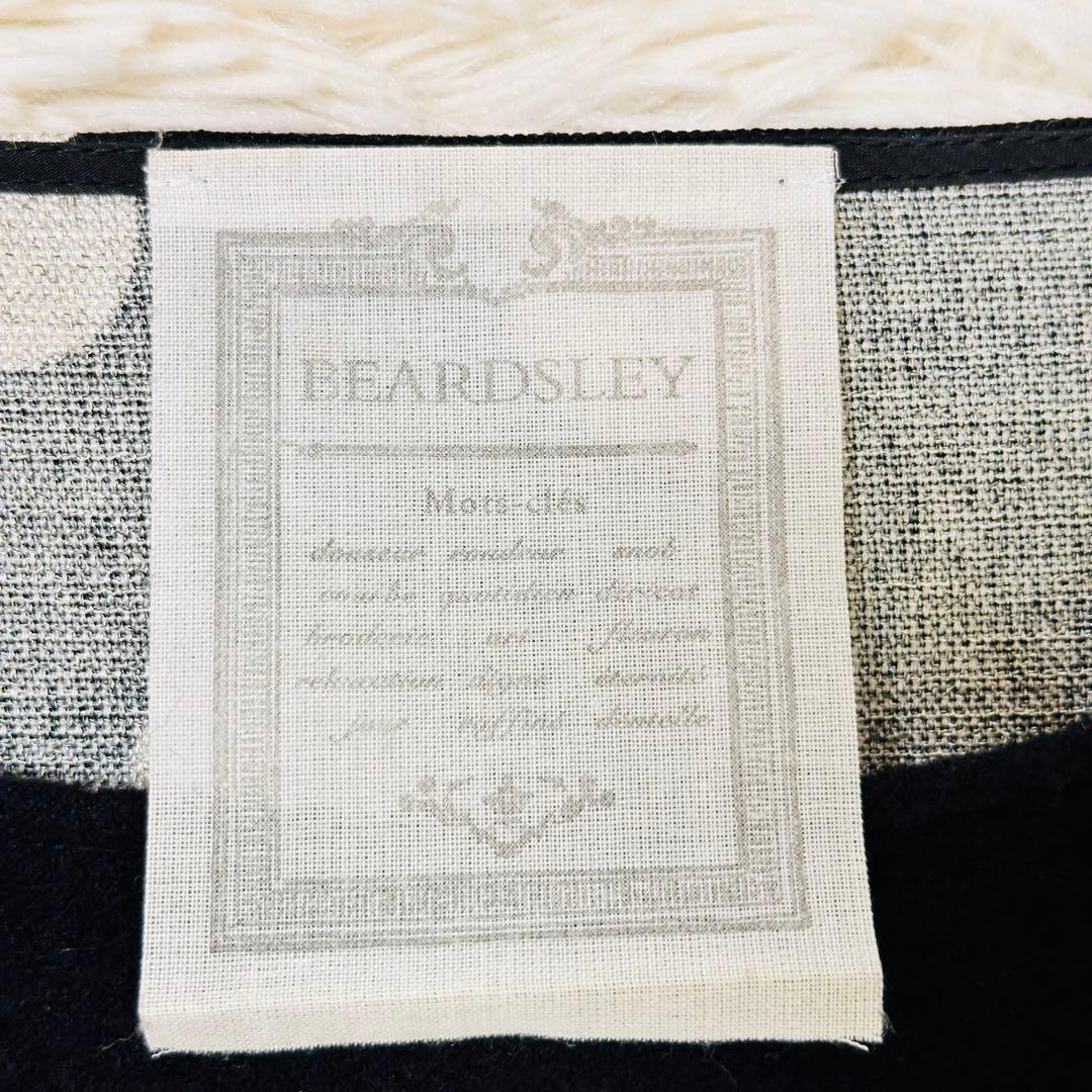 近年 完売✨ビアズリー 後ろドットニット ドルマン コクーン オーバーサイズ 黒