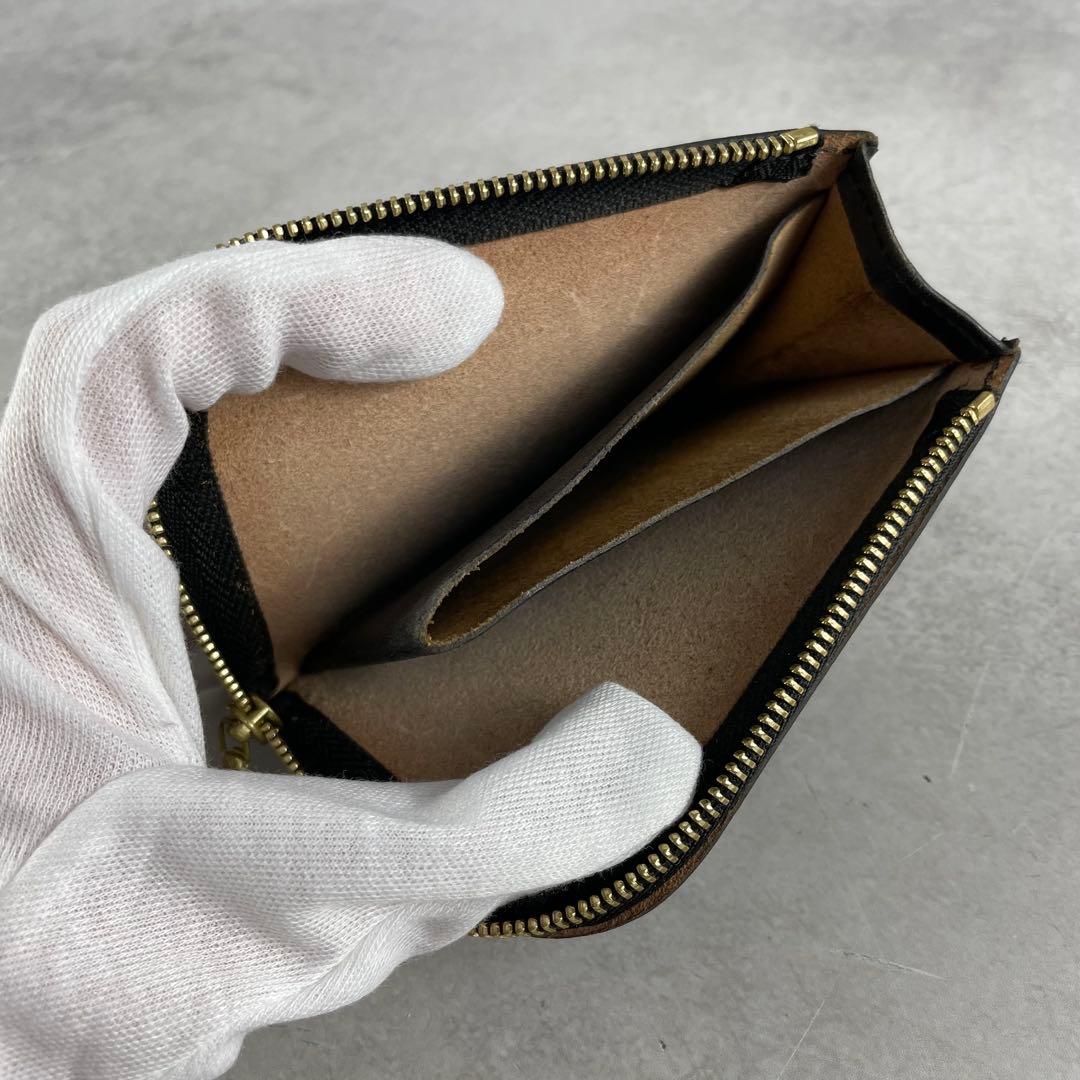 極美品✨ グレンロイヤル L字 ファスナー ケース カードケース ブラック