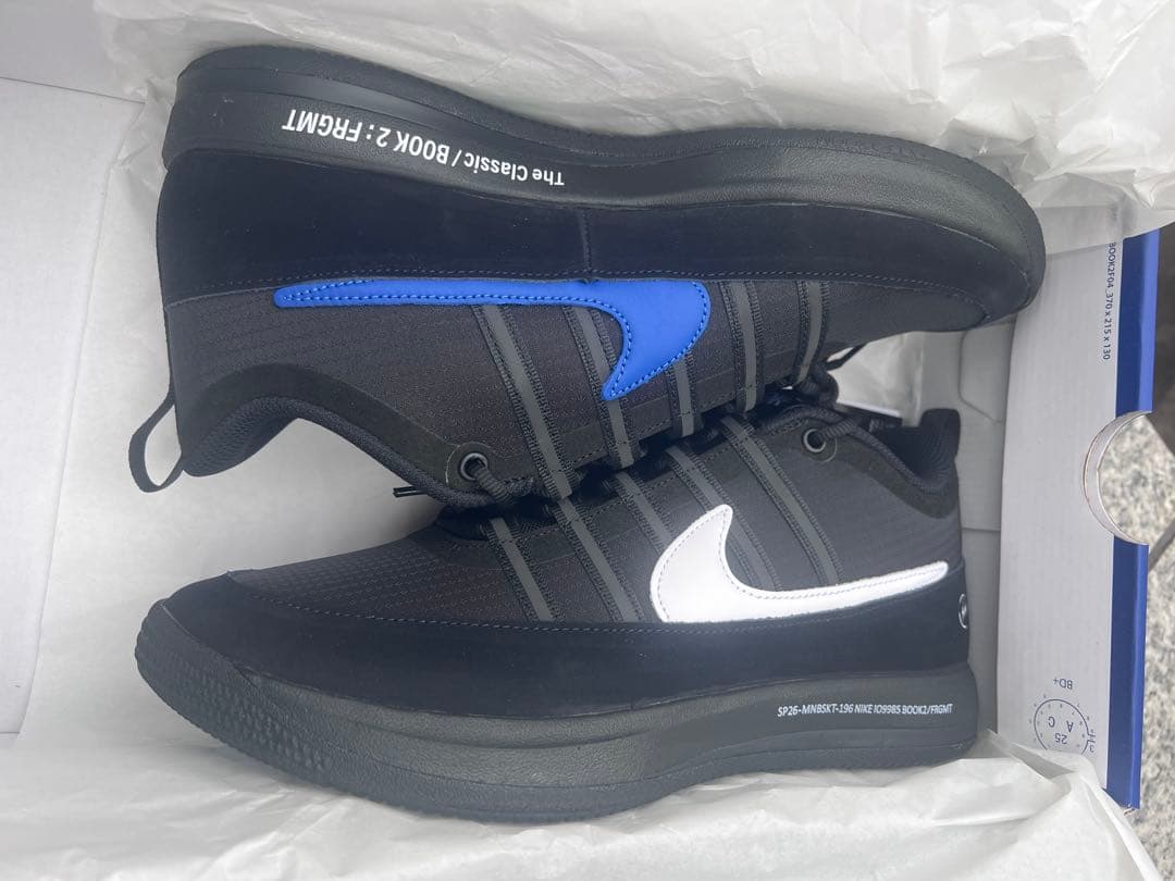 fragment design × Nike Book 2 US10
