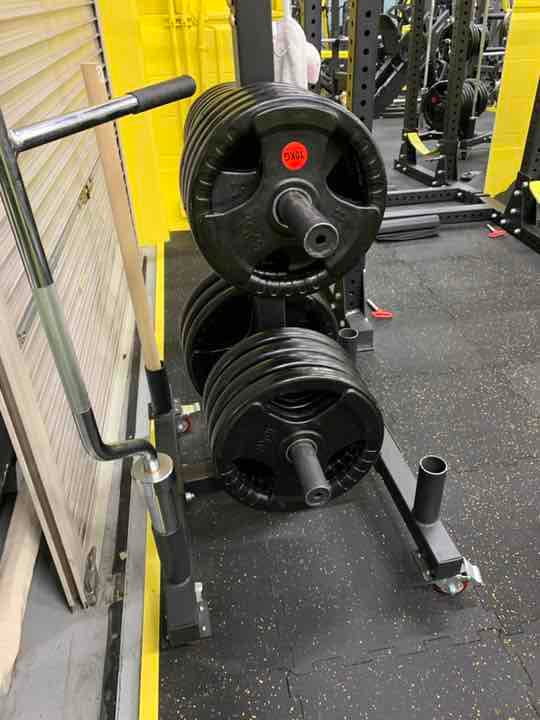 キャスター付き頑強　プレートラック