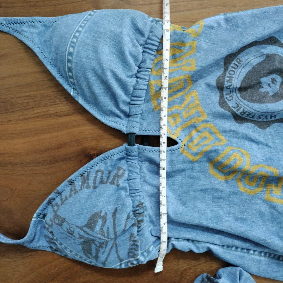 HYSTERIC GLAMOUR デニム風ワンピース水着