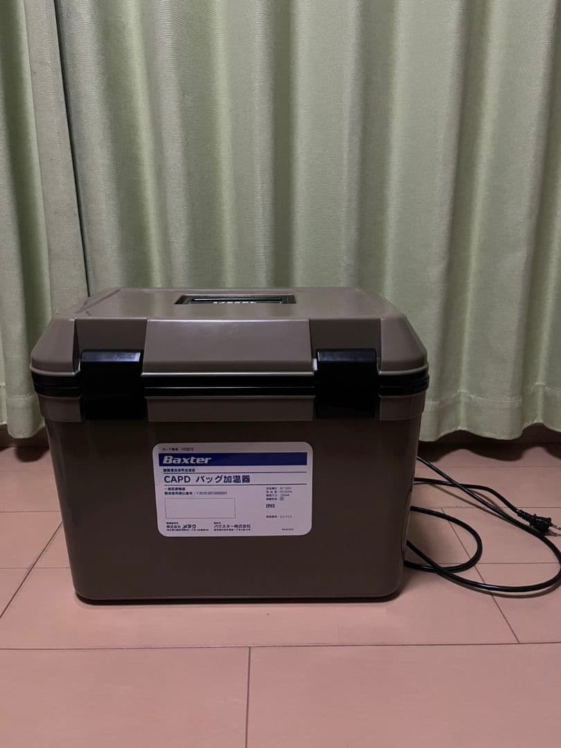 腹膜透析 バクスター Baxter CAPD バッグ加温器