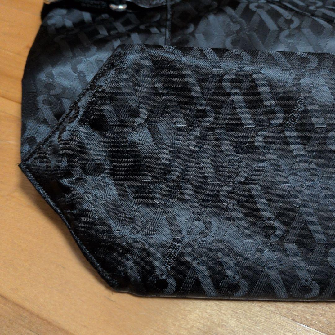 【お値下げ不可】オロビアンコ　トートバッグ　ブラック【目立った傷や汚れなし】