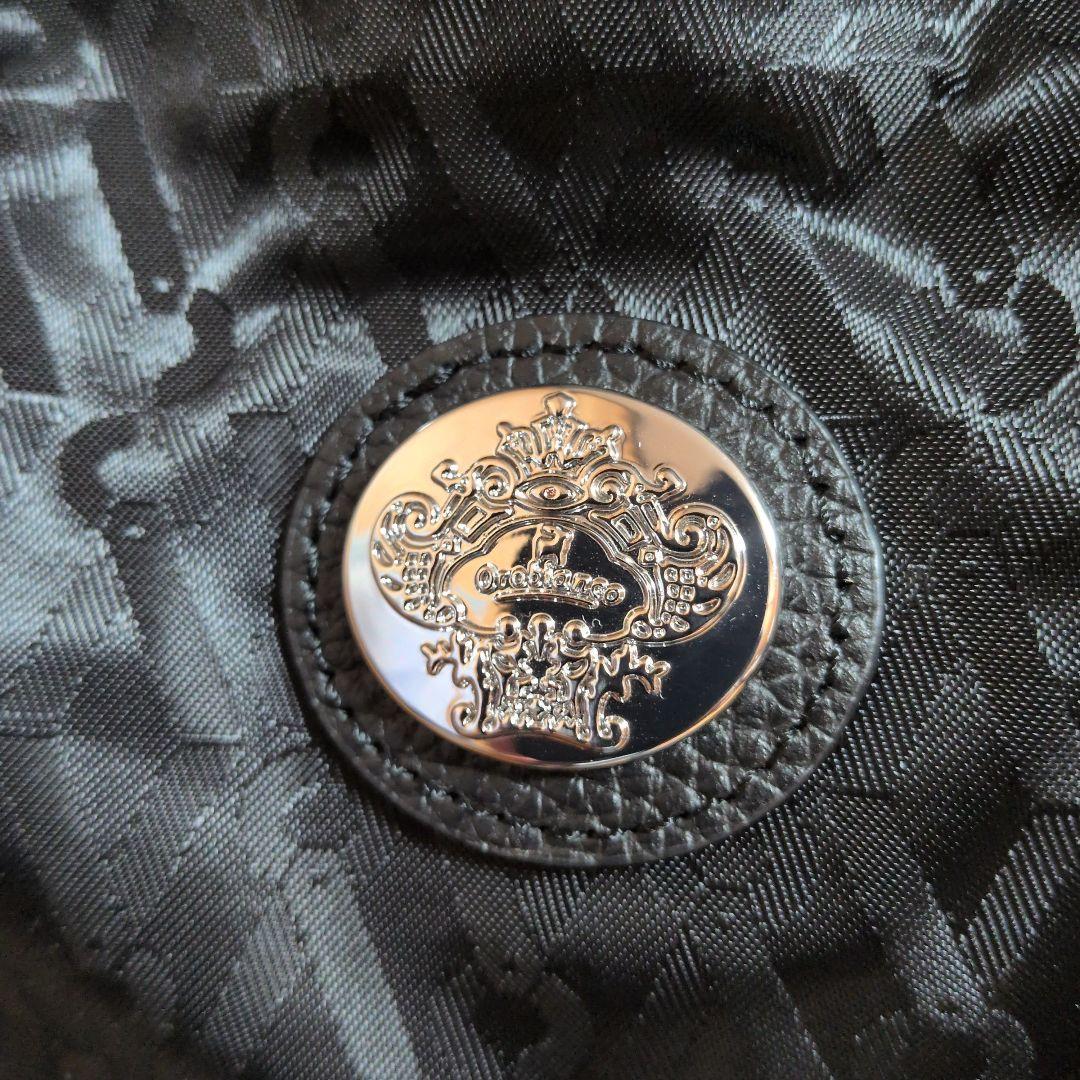 【お値下げ不可】オロビアンコ　トートバッグ　ブラック【目立った傷や汚れなし】