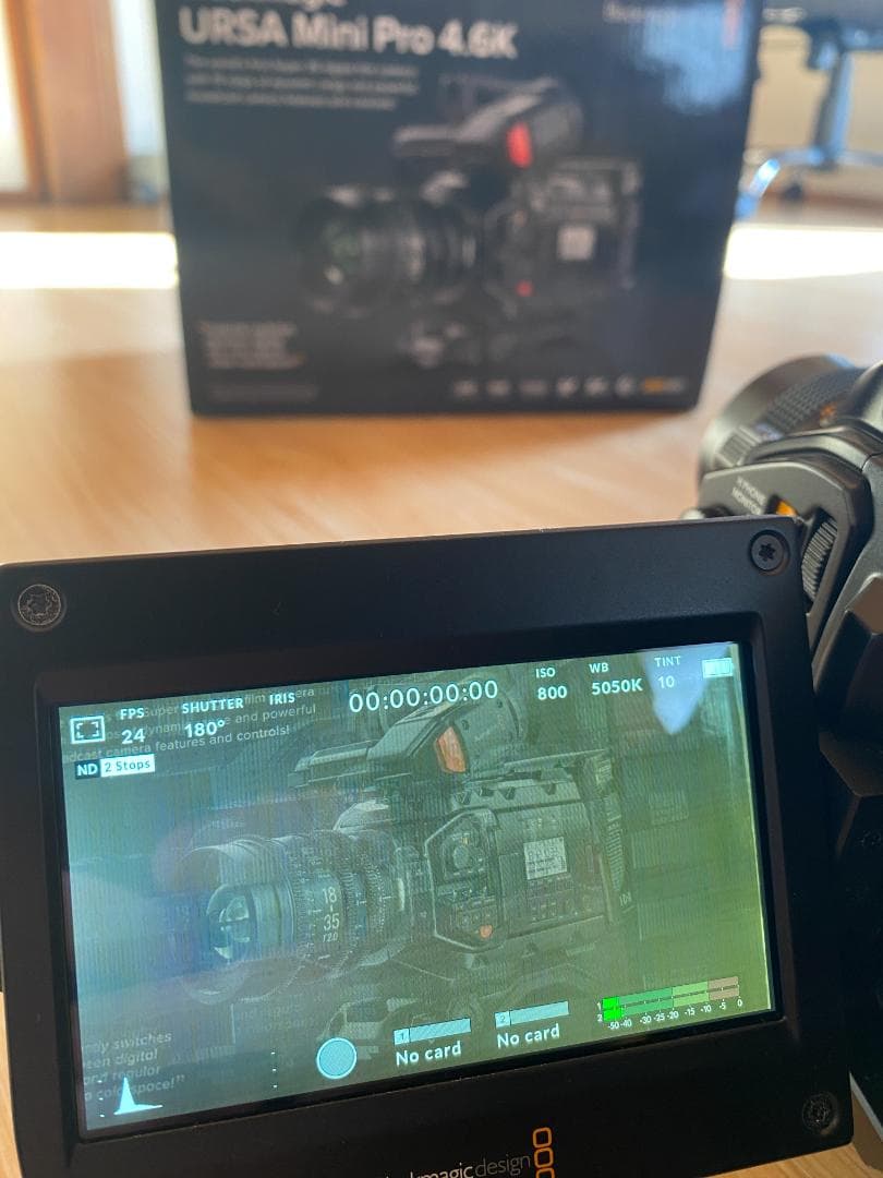 【ジャンク】Blackmagic URSA mini pro 4.6k