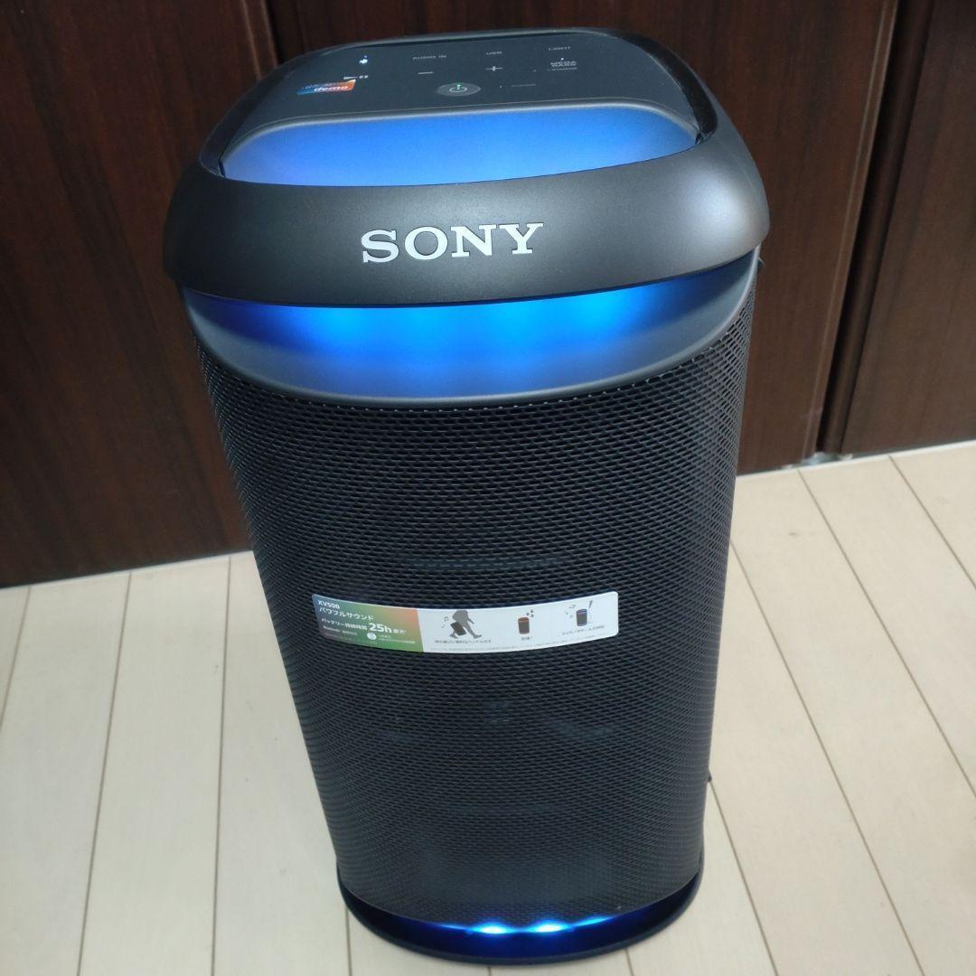 【美品】SONY Bluetooth スピーカー SRS XV-500　ブラック