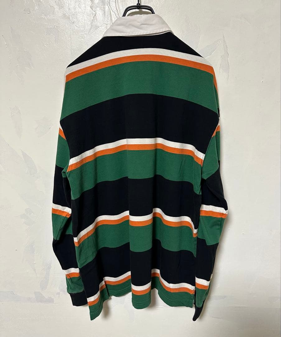 STRANGER THINGS ストライプラガーシャツ　ストレンジャーシングス