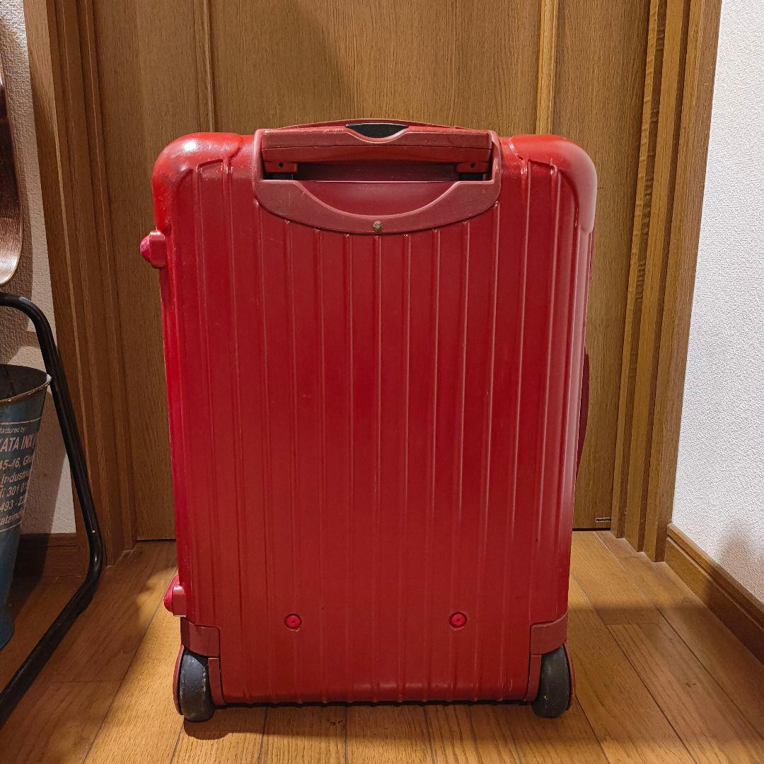 RIMOWA サルサ レッド 2輪 35L 機内持込サイズ
