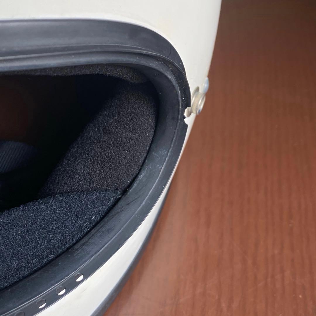 Sシェル！ 目深加工リペア済み ビンテージヘルメット 族ヘル ヒロタケアライ