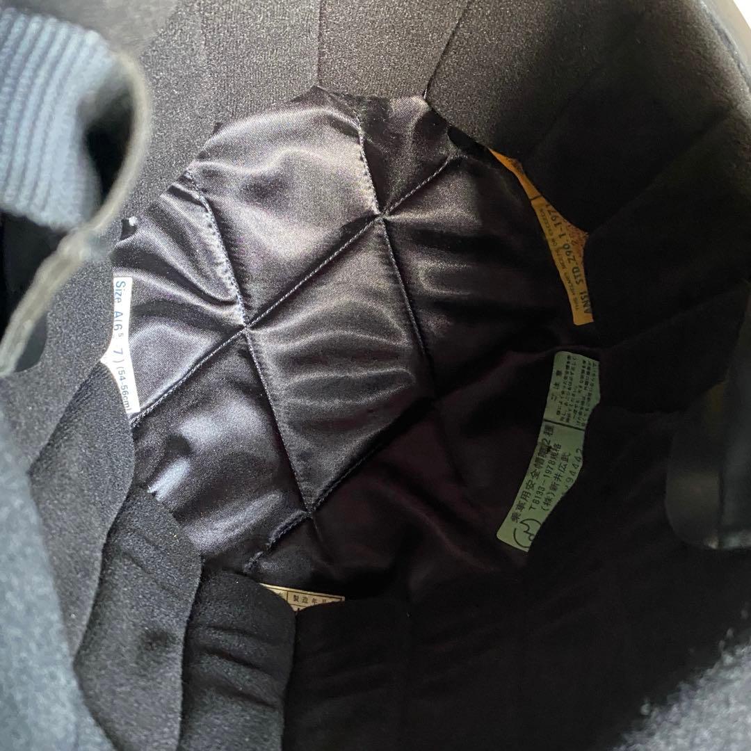 Sシェル！ 目深加工リペア済み ビンテージヘルメット 族ヘル ヒロタケアライ