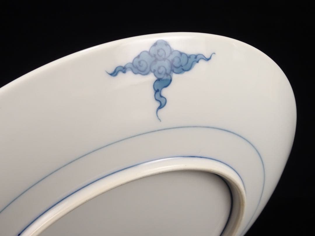 有田焼　葉山有樹　秀逸作　染錦　天馬　皿　5客　中皿　取皿　銘々皿　皿揃い