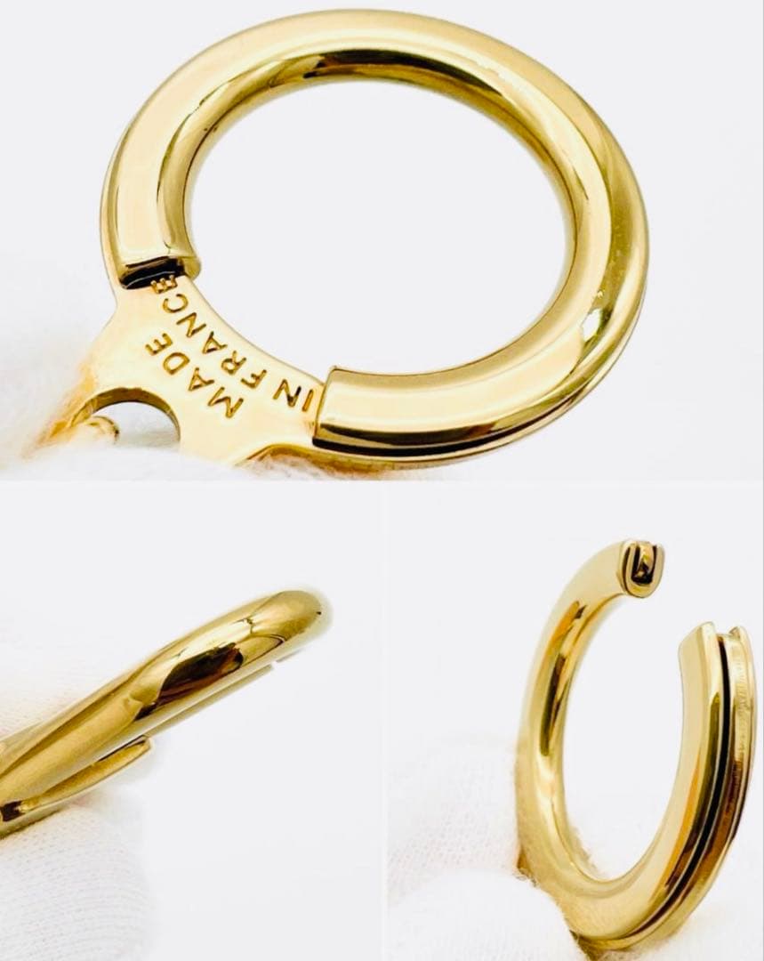 LOUIS•VUITTON アノクレ キーホルダー ゴールド (極美品)