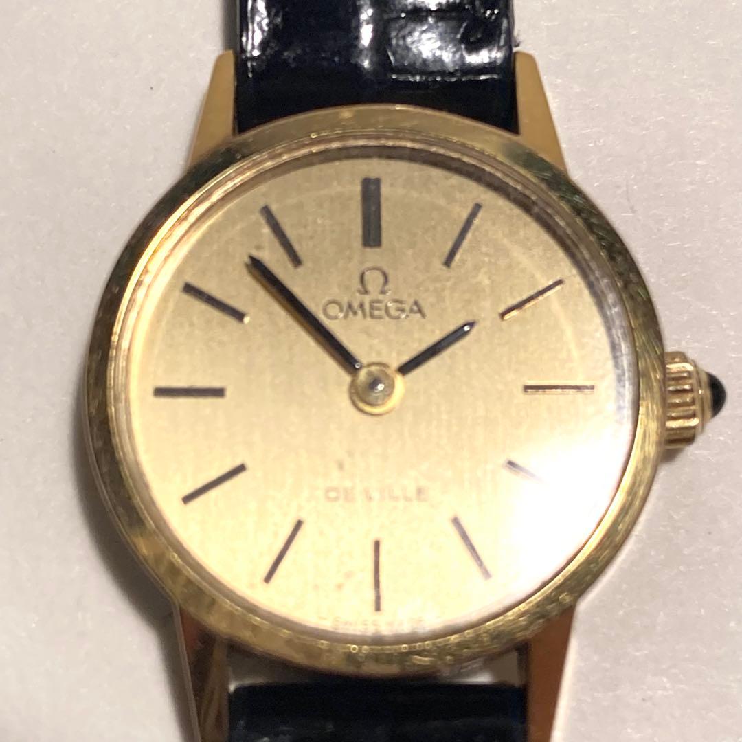 ✨OMEGA Ω De Ville レディース手巻き時計　稼働品✨