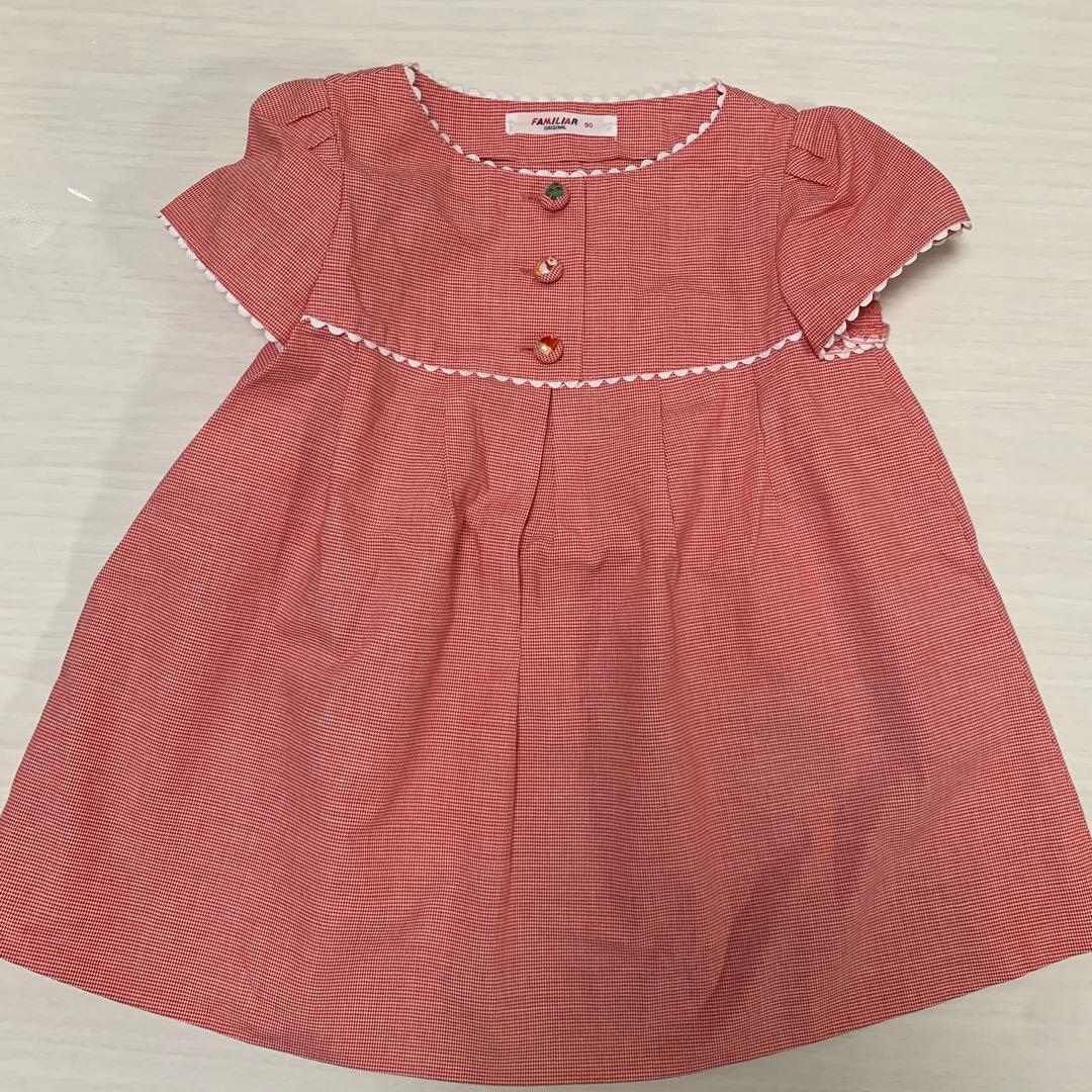 ぴよ ファミリア未使用品90ワンピース