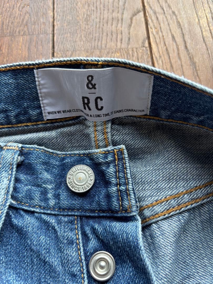 【Curensology】＜&RC＞セルビッチクラッシュデニム