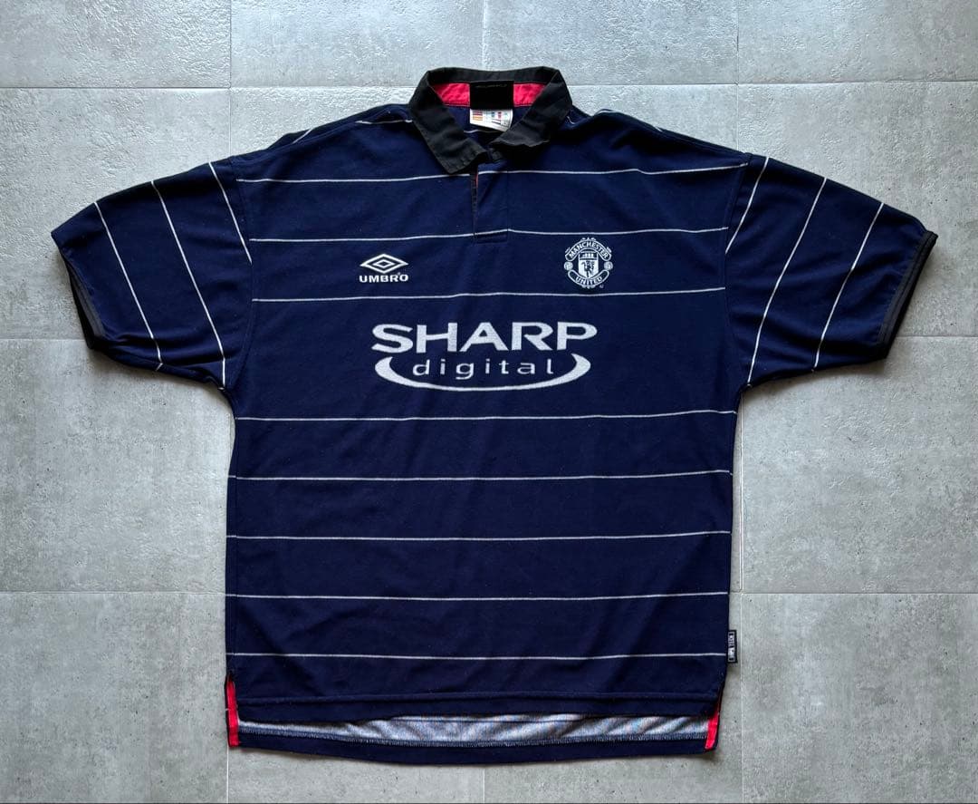 99-00 マンチェスターユナイテッド　アンブロ　3rdユニフォーム　正規品