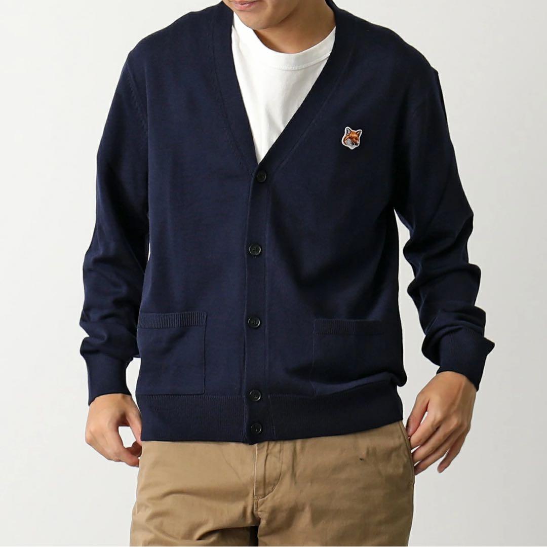 【即購入ok】MAISON KITSUNÉ メゾンキツネ　ネイビー　カーディガン