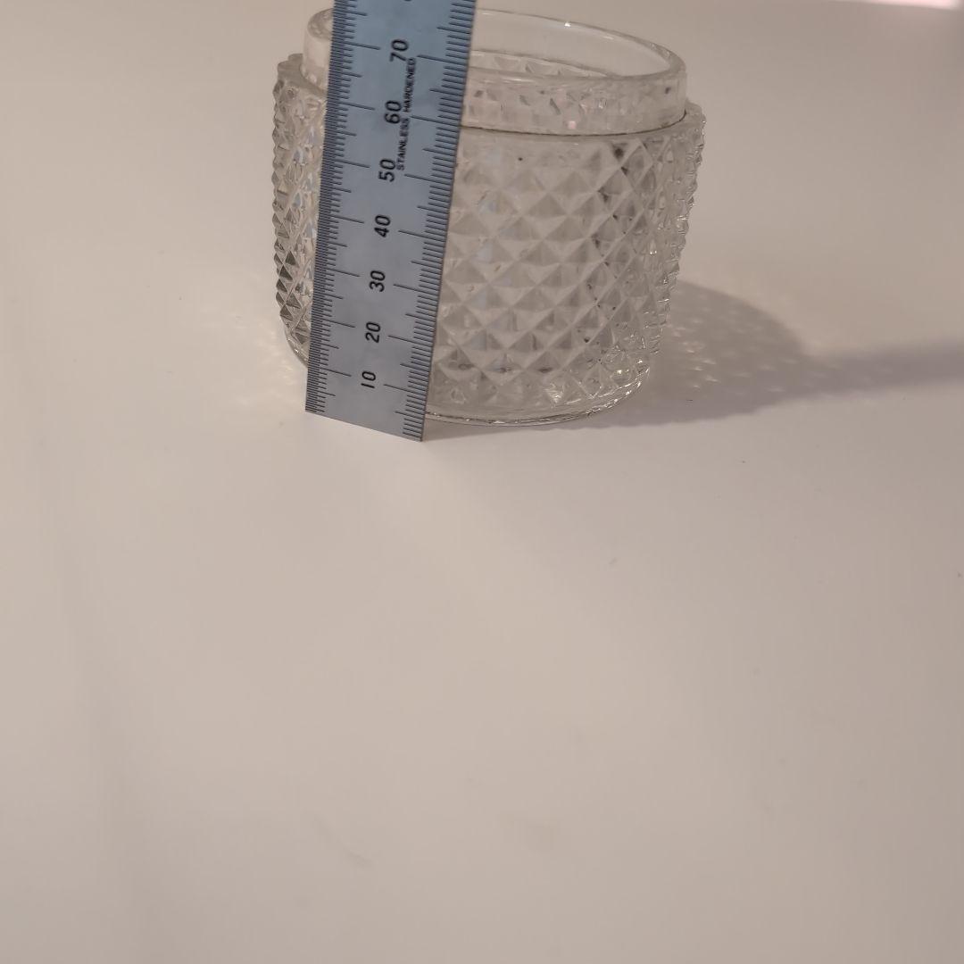 小物入れ　アンティーク　ガラス